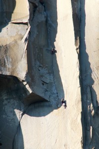 Me leading Pancake Flake Photo by Tom Evans